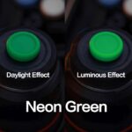 Milk cap haptic coin nano Dutch luminous version neon green