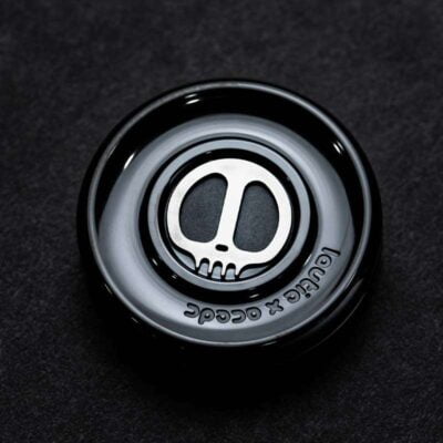 Haptic Coin Devil Milk Cover Zirconium Alloy black