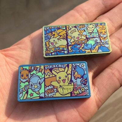Pokemon Fidget Slidere EDC Titanium