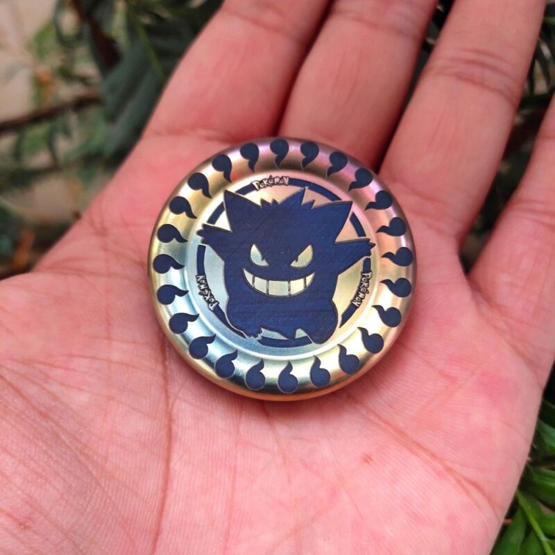 Pokemon Gengar fidget slider Haptic Coin
