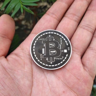 Bitcoin Fidget Haptic Coin